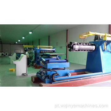 Máquina de corte de bobina com revestimento colorido